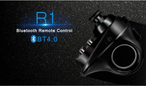 Vista 5 de Gigicloud Game Controller R1 Mini Ring Bluetooth 40 Rechargeable Wireless Vr Remote Game Controller Joystick Gamepad Classic Gamepad Joystick For