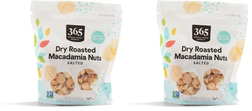Vista 9 de 365 by Whole Foods Market, Nueces de macadamia tostadas y saladas, 8 onzas