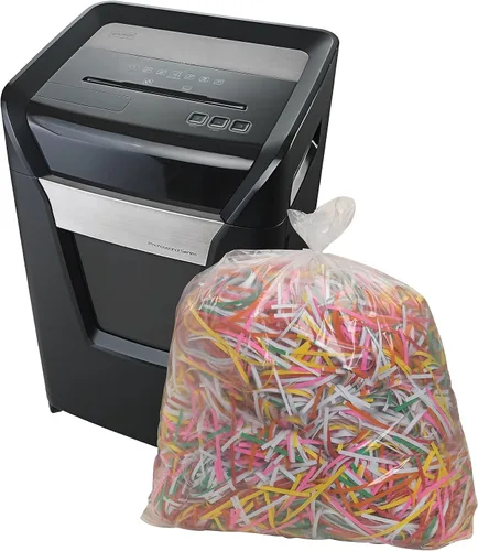 Vista 2 de Tru Red Bolsas para trituradoras, bolsas trituradoras de papel para el hogar y la oficina, 15.8 galones, paquete de 100