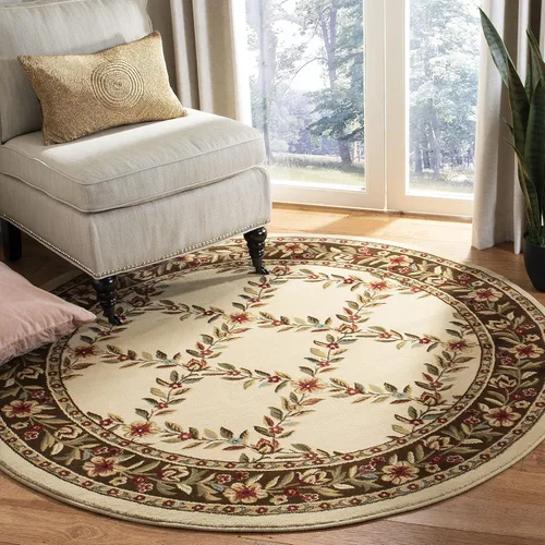 Vista 28 de SAFAVIEH Lyndhurst Collection - Alfombra de pasillo, 2 pies 3 pulgadas x 8 pies, color negro y marrón, diseño tradicional de enrejado floral,