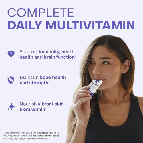 Vista 2 de Healthycell Bioactive Daily Liquid Multivitamínico Líquido Diario para Hombres y Mujeres – Más de 20 Vitaminas, Minerales y Antioxidantes Esenciales