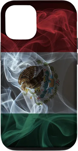 Vista 28 de Smoky Mexico Flag - Funda para iPhone 17 con diseño de orgullo mexicano ahumado