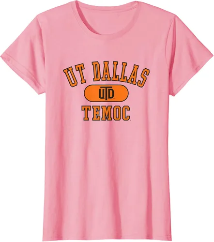 Vista 5 de Camiseta con licencia oficial de Texas Dallas Comets Varsity Rosa