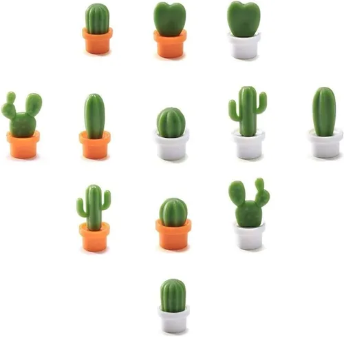 Vista 15 de Imanes decorativos para refrigerador, imanes perfectos para nevera para uso personal en casa y oficina (12 flechas)
