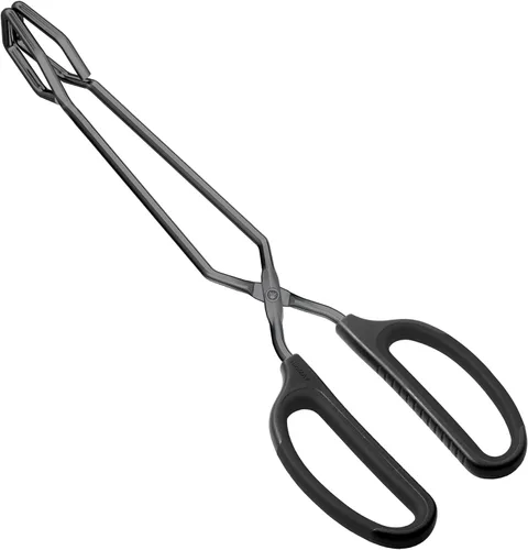 Vista 7 de HINMAY Pinzas de tijera de acero inoxidable de 10" con mango de agarre cómodo (negro)