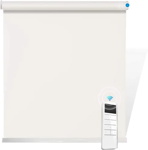 Vista 13 de Persianas blackout enrollables personalizadas simples y elegantes, para ventanas, puertas, puertas francesas, ahorro de energía, protección UV
