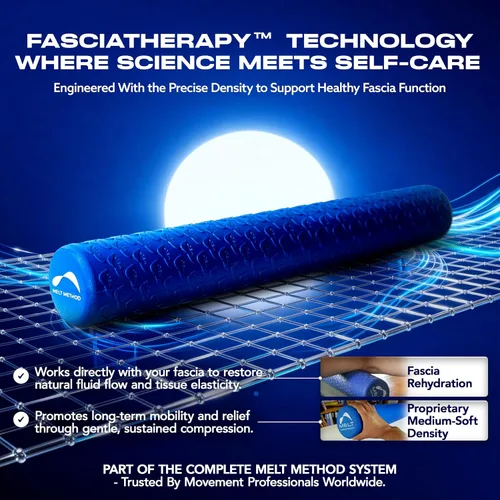 Vista 2 de MELT Method Rodillo de Espuma Suave de 36 Pulgadas para Terapia Física y Recuperación de Ejercicios - Tecnología FasciaTherapy - Rodillo de Espuma