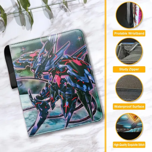 Vista 3 de Carpeta para tarjetas coleccionables para 900 tarjetas Galaxy-Eyes