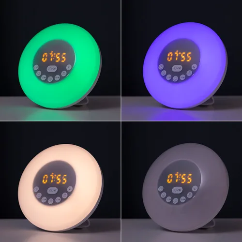 Vista 9 de Despertador Amanecer Recargable con Altavoz Sunrilk InnovaGoods