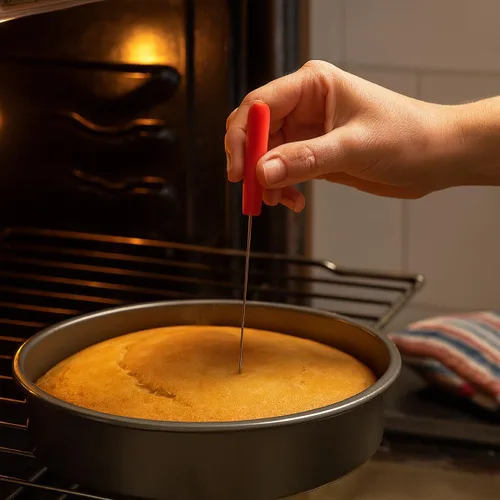 Vista 4 de Mrs. Anderson's Baking Probador de pasteles, tallo de acero inoxidable, sin BPA, 8 pulgadas de largo