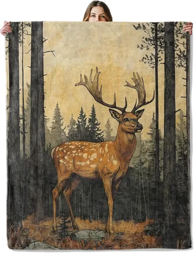 Vista 11 de Manta de perro Corgi para niñas, niños y adultos, 40 x 50 pulgadas, acogedora manta de franela para dormitorio, campamento, sofá, decoración