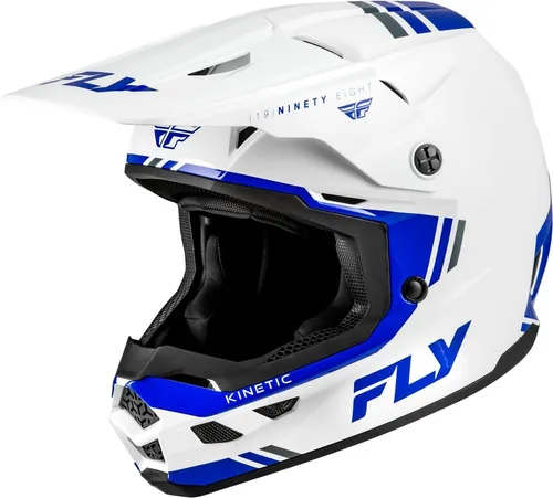 Vista 7 de Fly Racing Kinetic Verdict Casco - Casco protector para moto de tierra, MTB, BMX y motocicletas Negro mate
