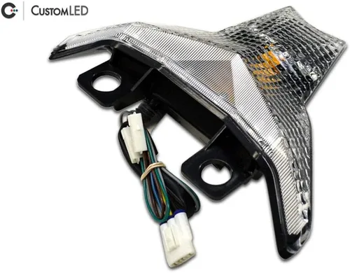 Vista 5 de Luz trasera LED integrada Kawasaki Ninja 400 Blaster-X 2018-2023 (lente transparente)