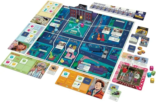 Vista 3 de Funko Regreso al Futuro - Juego de mesa Back in Time