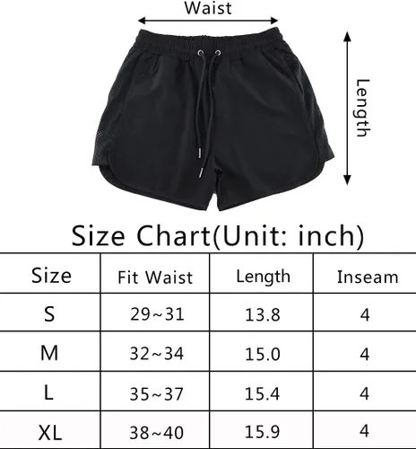Vista 7 de Rexcyril Pantalones cortos de entrenamiento para hombre de 3 pulgadas de secado rápido, para gimnasio, culturismo, pantalones cortos deportivos