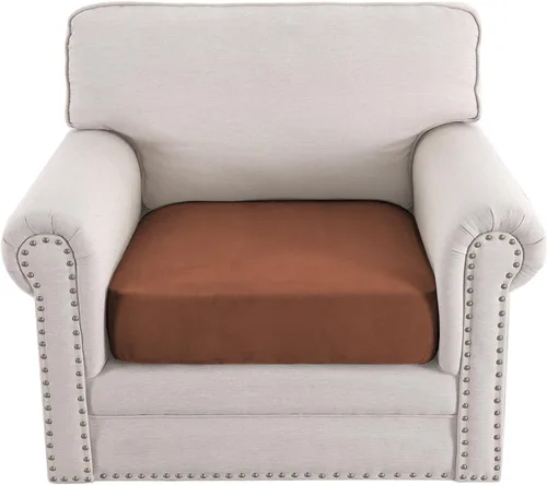 Vista 18 de H.VERSAILTEX Funda de asiento de gamuza elástica para sala de estar, fundas de sofá aptas para mascotas, fundas de sofá gruesas y suaves, lavables