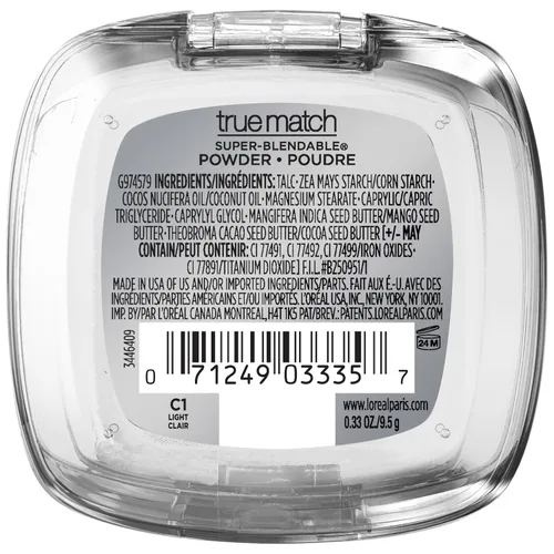 Vista 7 de L 'Oreal Paris, True Match, Polvo, 0.33 onzas, Alabaster