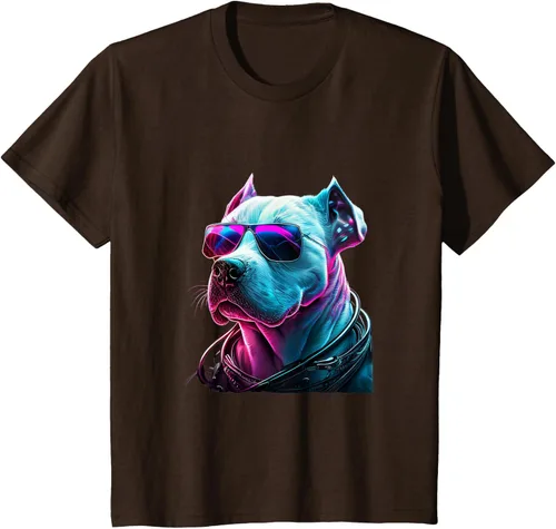 Vista 7 de Dogo Argentino Dogs Dogo Argentinos Camiseta, Negro