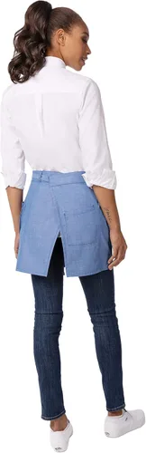 Vista 3 de Chef Works mens Medford Half Bistro Apron