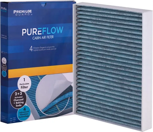 Vista 7 de Filtro de aire para cabina PG PC4068C Compatible con Ford Explorer 2011-2019, Ford Taurus 2009-2019, Flex, Chevrolet Aveo 2019-2023, Ford Police