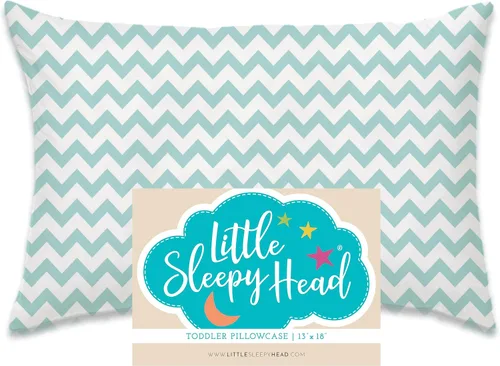 Vista 75 de Funda de almohada para jóvenes Little Sleepy Head - 100% funda de almohada de algodón y hipoalergénica - Funda de almohada envolvente de ajuste