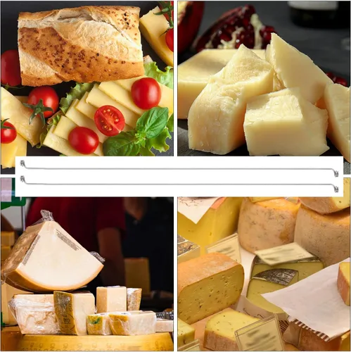 Vista 8 de 10 alambres para cortar queso, 5.5 pulgadas, alambre de repuesto para cortar quesos suaves, patés