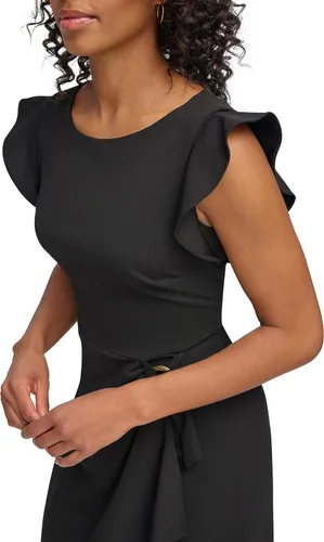 Vista 5 de DKNY Envoltura sintética con mangas voladas para mujer
