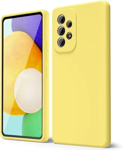 Vista 209 de oakxco Funda para teléfono Samsung Galaxy A12 con agarre de silicona líquida, linda delgada fina suave cubierta de gel de goma TPU lisa para mujeres