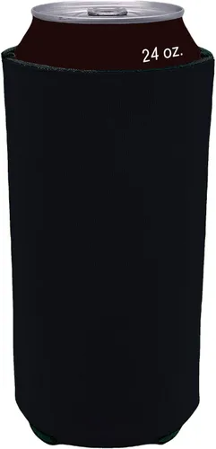 Vista 16 de Espuma en blanco plegable de 24 oz. Can Coolie (variedad, paquete de 6)