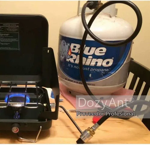 Vista 6 de Adaptador de tanque de propano, reemplazo de manguera para el tanque de gas LP QCC1/tipo1 con certificación CSA, conecta los aparatos de propano a