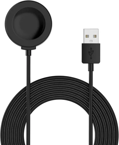 Vista 2 de Compatible con Huawei Watch GT3 Pro Cable de carga USB de repuesto, cargador USB AWADUO Cables magnéticos de carga para Huawei Watch D para hombres
