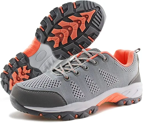 Vista 2 de JABASIC Women Hiking Shoes Breathable Mesh Athletic Outdoor Sneakers