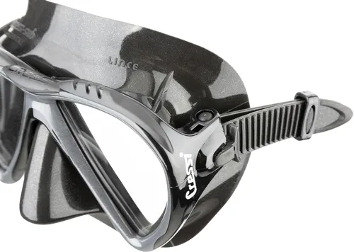 Vista 3 de Cressi LINCE, máscara de buceo, esnórquel y apnea para adultos - Cressi: 100% fabricado en Italia desde 1946