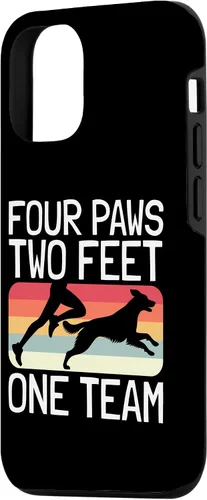 Vista 2 de Manipulador de agilidad para perros iPhone 15 - Cuatro patas de dos pies - Funda de agilidad para perros