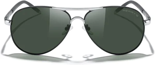 Vista 98 de MERRY'S, UV400 S8513, gafas de sol polarizadas para conducir, marco irrompible, para hombre.