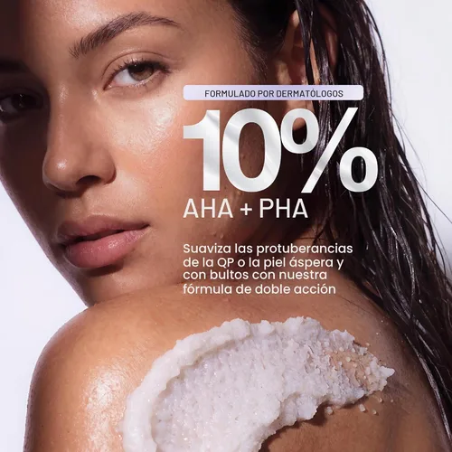 Vista 3 de DERMAdoctor KP Bump Eraser Body Scrub, 10% AHAs + PHAs, Rough & Bumpy Skin