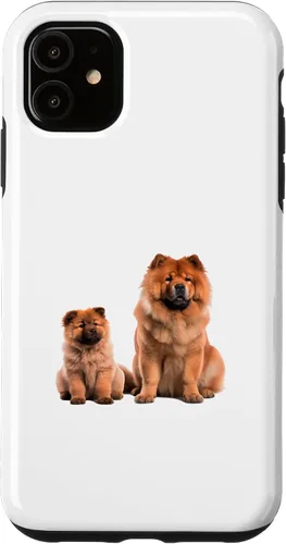 Vista 8 de Funda para iPhone 15 Cute Chow Chow Dogs