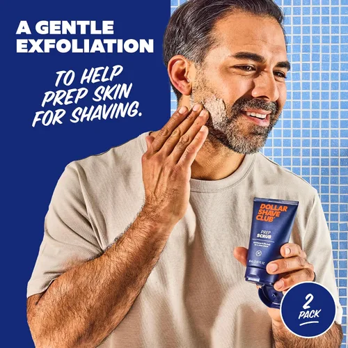 Vista 3 de Dollar Shave Club - Exfoliante de preparación de 3 onzas (paquete de 2) - Exfoliante para cabello encarnado