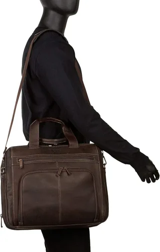 Vista 13 de Kenneth Cole Reaction Out of The Bag - Funda para computadora con doble refuerzo expandible de 5 a 6 12 pulgadas