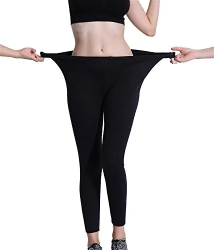 Vista 5 de ValentinA - Pantalones largos para mujer, con cintura alta, con control de abdomen