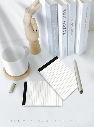 Vista 7 de 6 paquetes de blocs de notas pequeños de repuesto 3 x 5 pulgadas con 30 hojas de papel para notas en cada bloc Mini blocs de bolsillo de repuesto