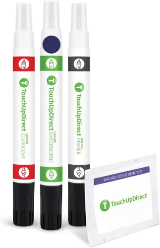 Vista 351 de TouchUpDirect RBG Azul Ártico Metálico Compatible con Pintura de Retoque Exact Match para Nissan, Kit Esencial en Aerosol