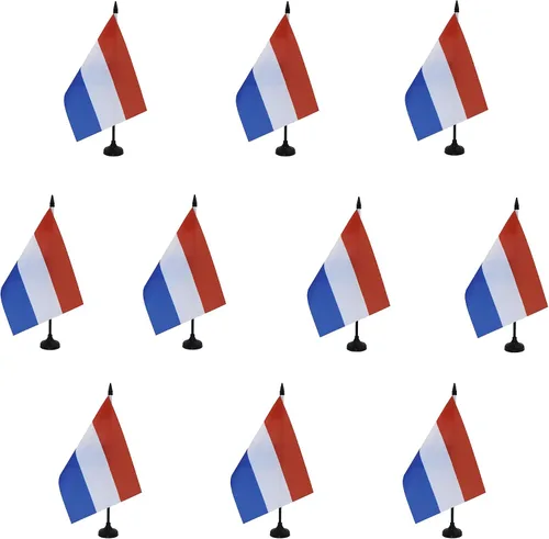 Vista 49 de AZ FLAG Aland Table Flag 4x6 in 100D Polyester Plastic Base Indoor use Finnish 15x10 cm desk flag stitched finish with reinforced edges with