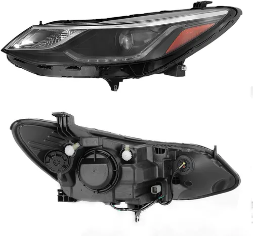 Vista 3 de AKKON - Faros delanteros para Chevy Cruze modelo 2016 2017 2018 2019 w/LED DRL halógeno proyector faros izquierdo lado del conductor