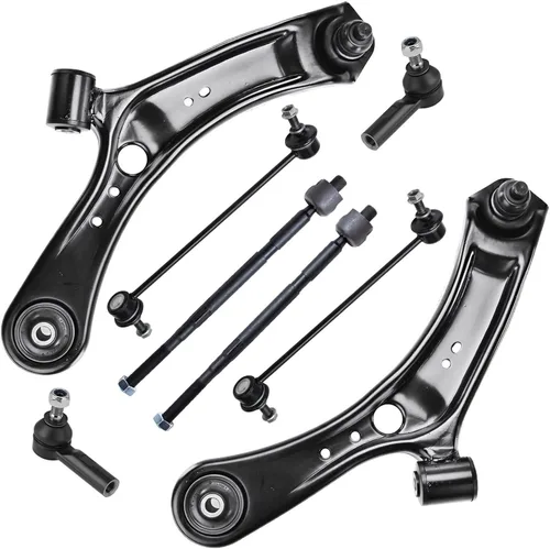 Vista 214 de Detroit Axle - Kit de suspensión frontal de 8 piezas para Chevy Silverado