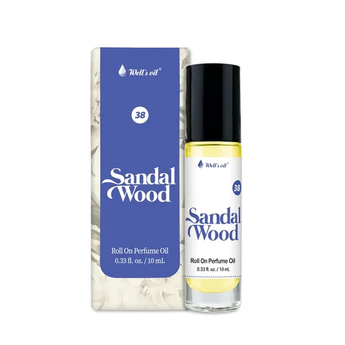 Vista 90 de Well's Oil Aceite de perfume roll-on (1 millón) Larga duración Sin parabenos 0.33 onzas líquidas / 0.3 fl oz