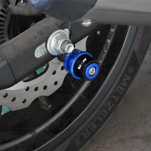 Vista 3 de Para GIXXER 250 SF 150 125 GIXXER 250SF 2018-2022 2023 Accesorios de motocicleta CNC Carretes basculantes Tornillos de soporte deslizante