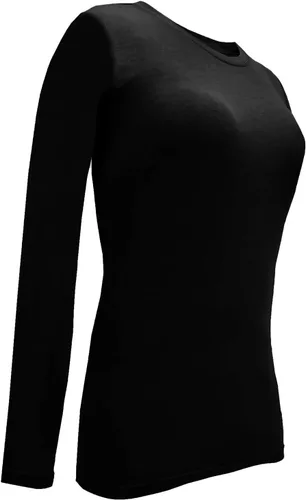Vista 4 de Natural Uniforms Women's Under Scrub Tee Crew Neck Long Sleeve T-Shirt-5-Pack