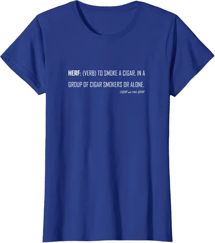 Vista 9 de Herf definition - Camiseta de manga corta, diseño con texto "Cigar Smoker Puff Verb Stogie Habano" Negro