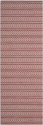 Vista 3 de Safavieh Montauk Collection MTK341A - Alfombra hecha a mano de algodón marfil y gris